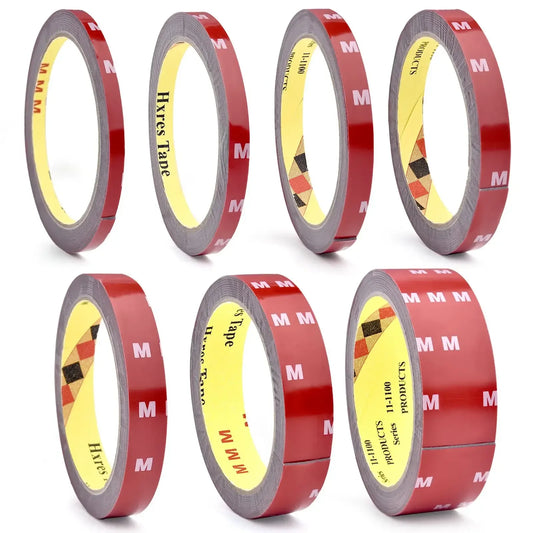 3Meters Strong Double Sided Adhesive Tape With High Viscosity For Automotive Use High Temperature Resistant Fixed Adhesive Patch - Urbizia