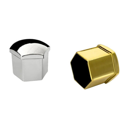 Chrome ABS Wheel Nut Bolt Covers – 20-Pack