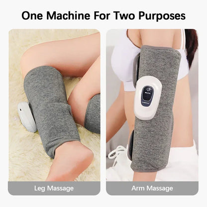 1/2 pcs Electric Leg Massager Wireless 360° Air Compression Leg Calf Massage Air Pressure Calf Massager Relax Leg Muscle - Urbizia