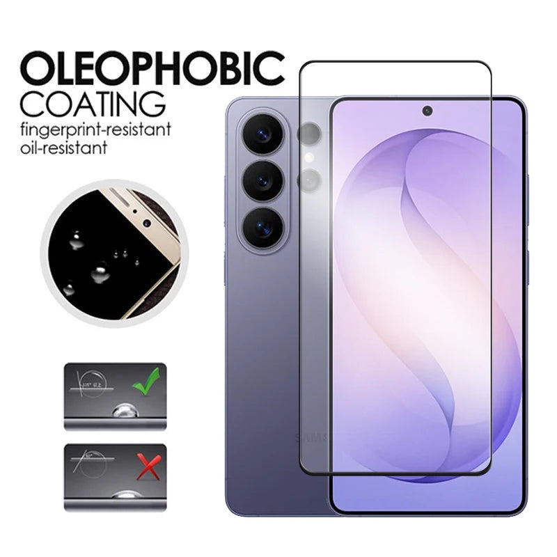6in1 For Samsung Galaxy S26 Ultra Glass for S26 S26+ S26 Ultra Tempered Glass 2.5D Full Cover Screen Protector and Lens Film