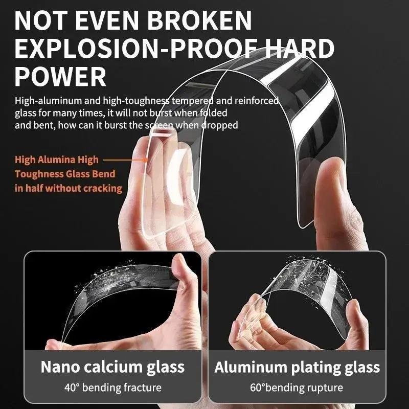 3Pcs Tempered Glass Screen Protector for iPhone HD Protection