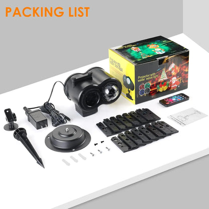 16-Slide Outdoor Projector Light