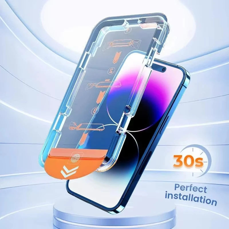 1-5PCS Fingerprint Unlock Tempered Glass Screen Protectors For Samsung S26 Ultra Edge S25 S23 S22 Plus S24 FE Oleophobic Coating