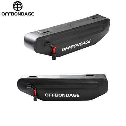 OFFBONDAGE 2L Bicycle Bag Bike Triangle Bag Cycling Top Tube Front Frame Bag Waterproof MTB Road Pannier Bicycle Under Tube Bag