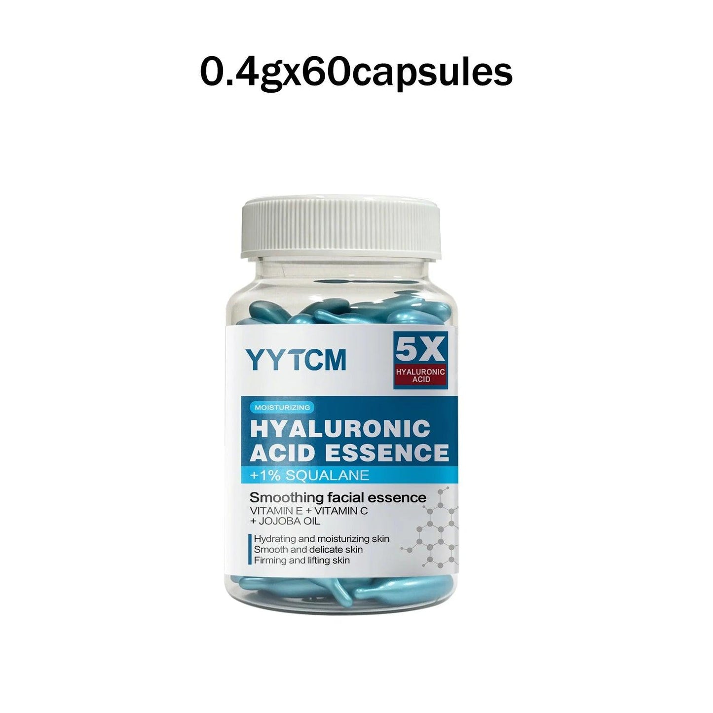Hyaluronic Acid Moisturizing Capsule Essence – Brightening, 30 Caps