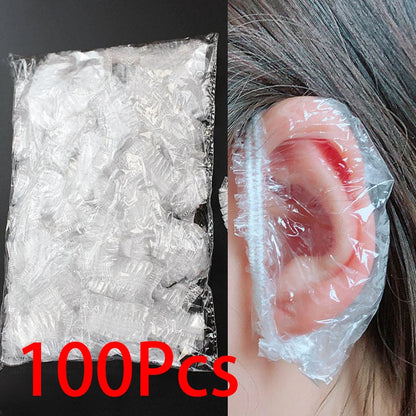 100Pcs Disposable Hair Dye Earmuff