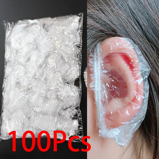 100Pcs Disposable Hair Dye Earmuff
