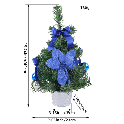 Mini Tabletop Christmas Tree – 30cm Holiday Decoration