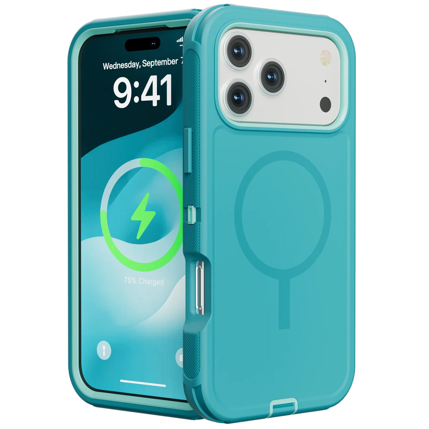 Rugged Armor OTT Defender Box Magnetic Phone Case For IPhone17 Pro Max Air 16 15 14 13 12 For Magsafe Shockproof Protect Cover