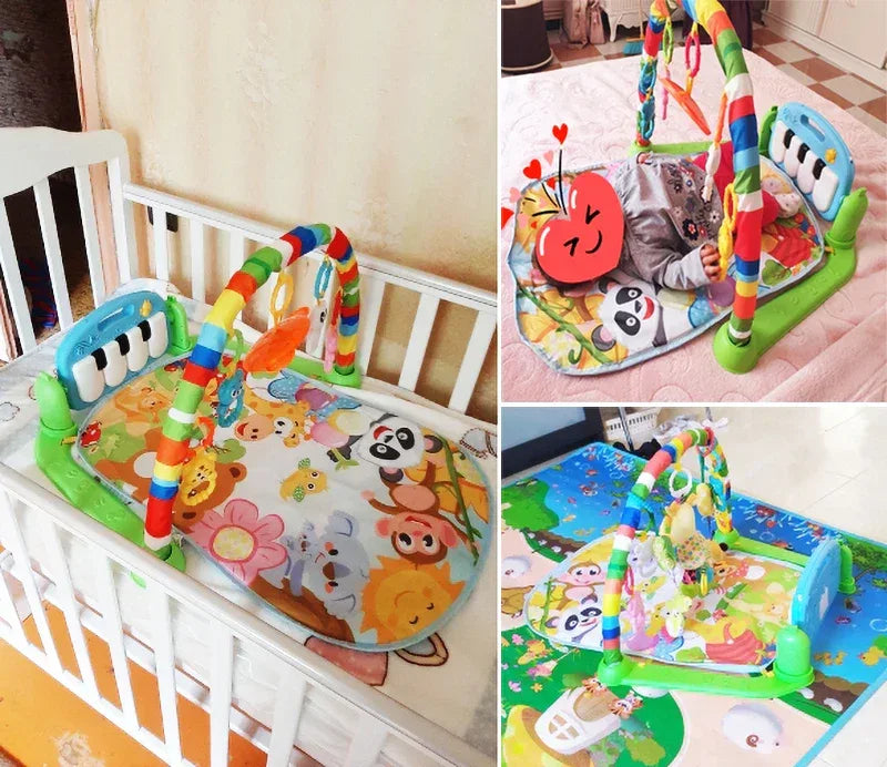 Musical Baby Activity Gym Rack Play Mat Kid Rug Puzzle Toy Gift