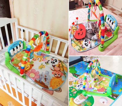 Musical Baby Activity Gym Rack Play Mat Kid Rug Puzzle Toy Gift