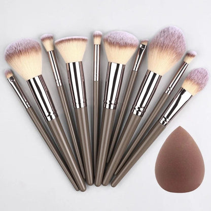 Professional Makeup Brush Set for Face & Eye Makeup