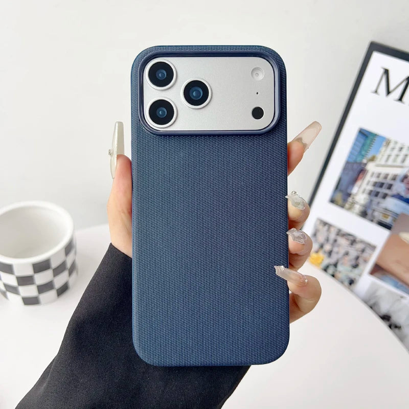 Official Original For Magsafe Apple Techwoven Case For iPhone 17 Pro Max 17Pro 17 Cases Magnetic Wireless Charging Protect Cover