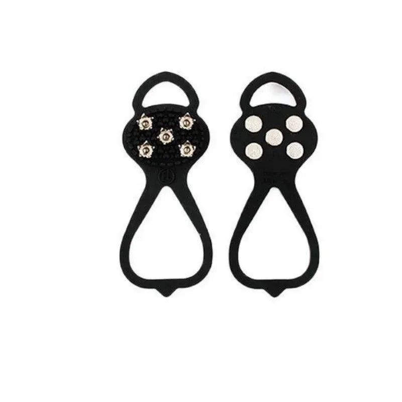 5‑Stud Anti‑Slip Ice Crampons Snow Grips For Shoes - Urbizia