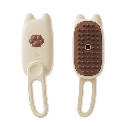 Pet Electric Steam Brush For Grooming