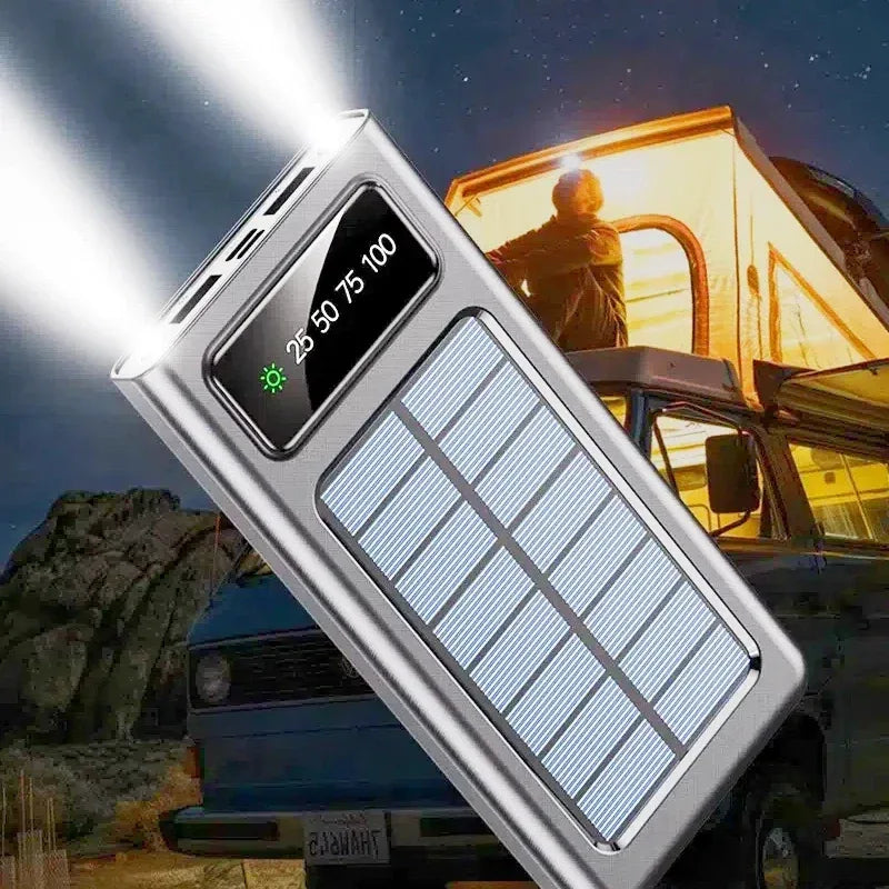 Ultra Capacity Solar Power Bank 200000mAh 120W Fast Charging