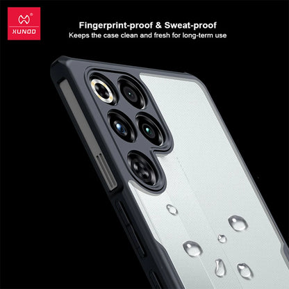 Xundd For Nubia Red Magic 11 Pro RedMagic 11 Pro Plus Case,Airbag Shockproof Shell,Camera Protection,Back Stripe Clear Cover