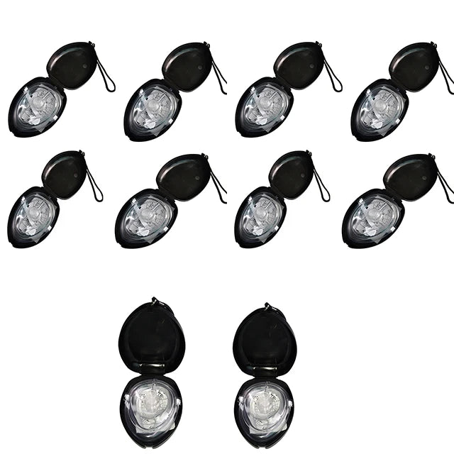 1pcs-10pcsProfessional First Aid CPR Breathing Mask Protect Rescuers Artificial Respiration Reuseable With One-way Valve Tools