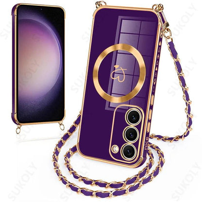 Crossbody Lanyard MagSafe Case for Samsung Galaxy Series