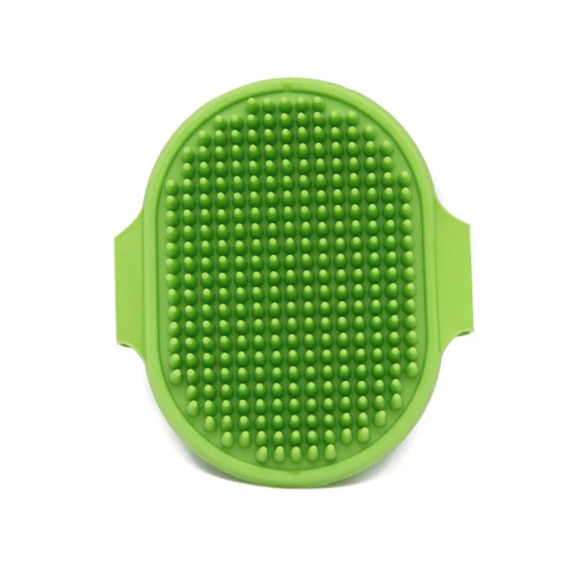Soft Rubber Pet Bath Brush Comb - Cat Dog Grooming Massage Glove Fur Removal Tool for Cats and Dogs Pet Bathing Supplies