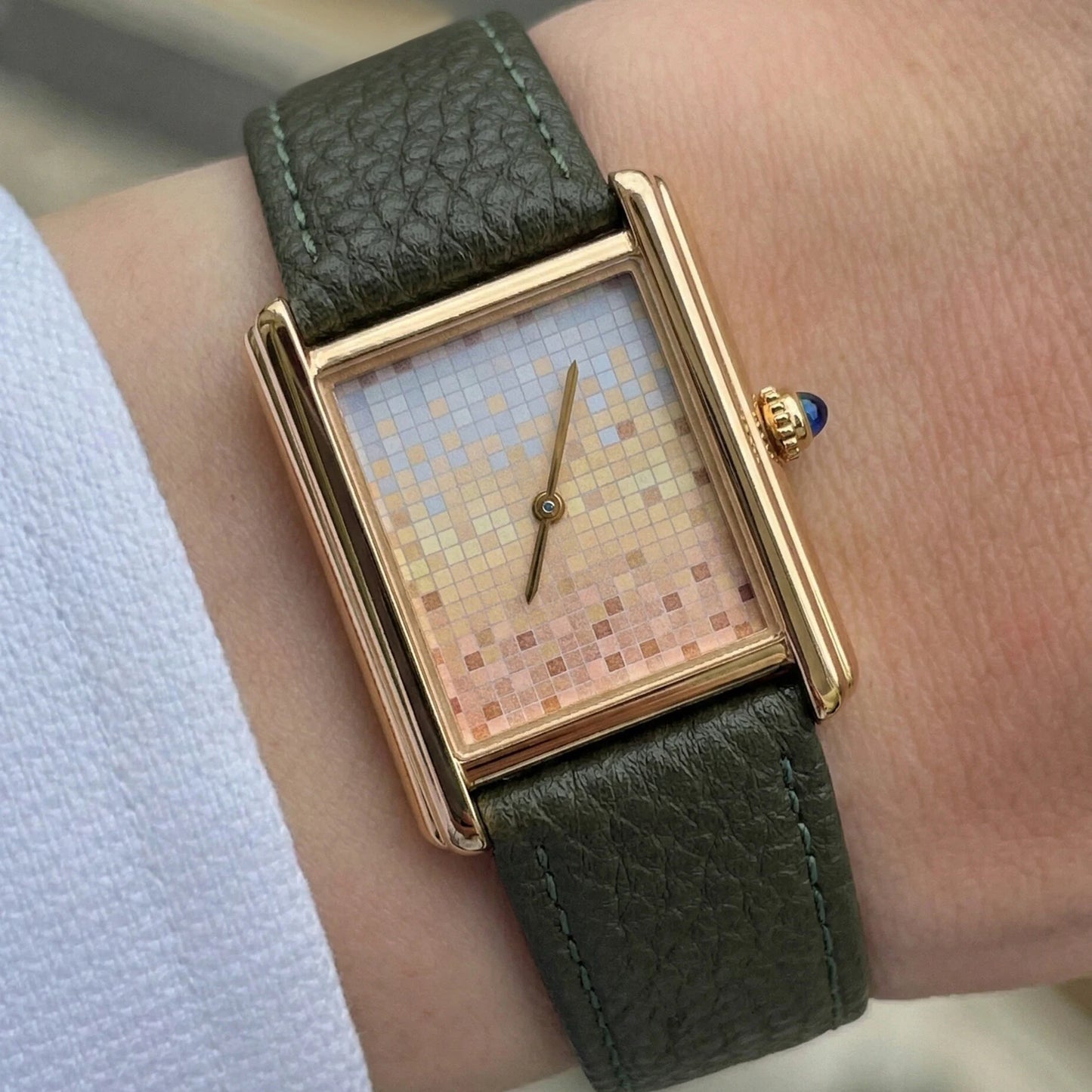 CILOA Tank Square Watch for Men, Fashionable and Casual, New Style, High Quality, Light Luxury Gift, Waterproof Quartz Watch