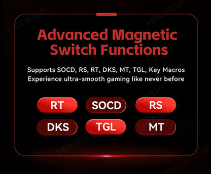 MADLIONS Mad 60he Mad60HE Mad 68HE Mechanical Keyboard Magnetic Switch Wired Hot Swap 8K Polling Rate Customized Gaming keyboard