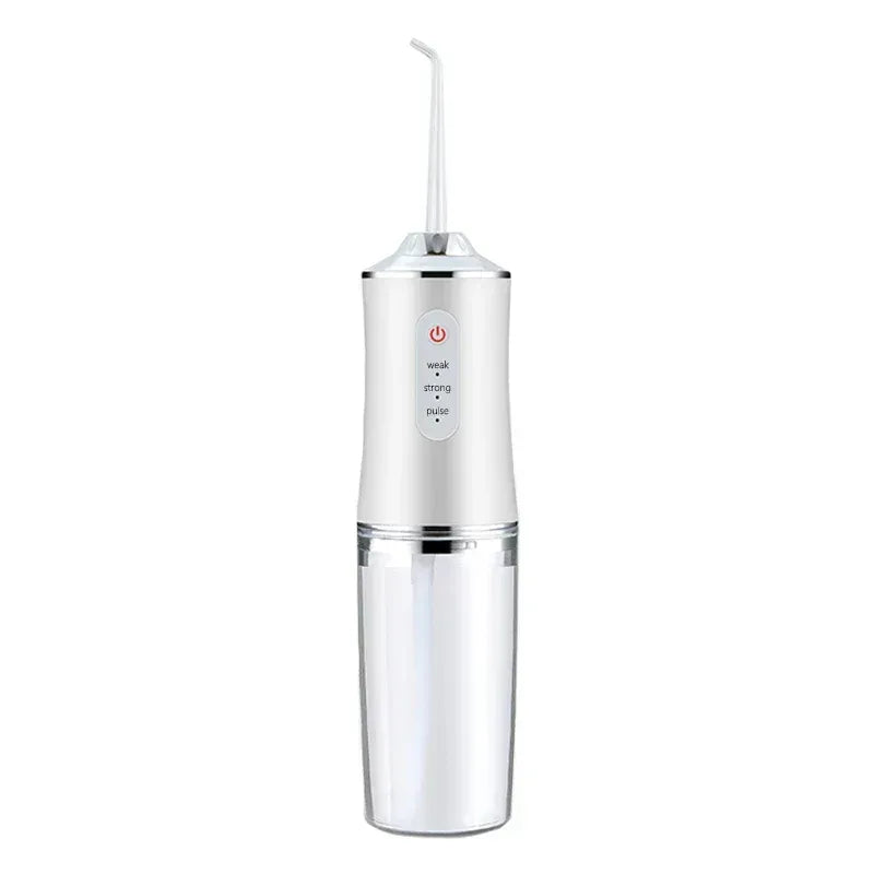 Portable Smart Electric Oral Irrigator Water Flosser 4 Jets 3 Modes Rechargeable Dental Water Jet Irrigator Dental Teeth Cleaner - Urbizia
