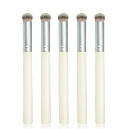 Pro Dual-Ended Foundation Brush - Hypoallergenic Dense Concealer & Contour Blender | Vegan Cruelty-Free Face Makeup Tools