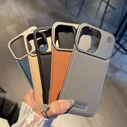 Business Leather MagSafe Case for iPhone 17–11 Pro Max