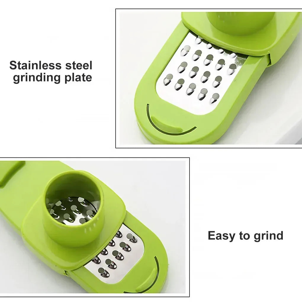 Multi-Functional Garlic Press & Ginger Crusher Tool