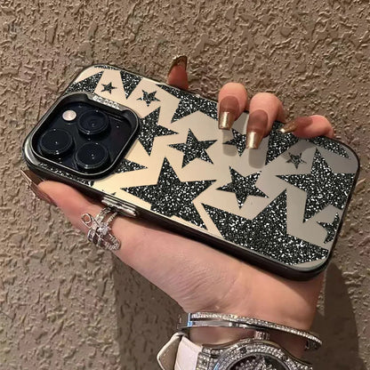 Luxury INS Star Hard Matte Case for iPhone