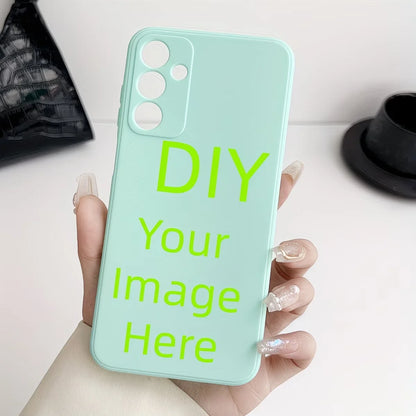 DIY Customized Photo Phone Case For Samsung GalaxyS26 S25 S24 S23 S22 S21 S20 Plus FE Ultra A52 A53 A54 A55 A56 Soft Back Cover
