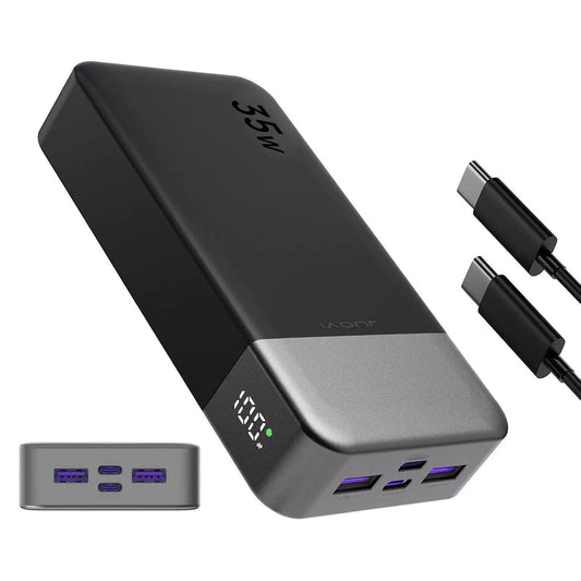 Portable Power Bank 20000mAh, JUOVI 35W Portable Charger, Battery Pack Fast Charging, PD3.0 QC4.0 External Phone Battery Pack