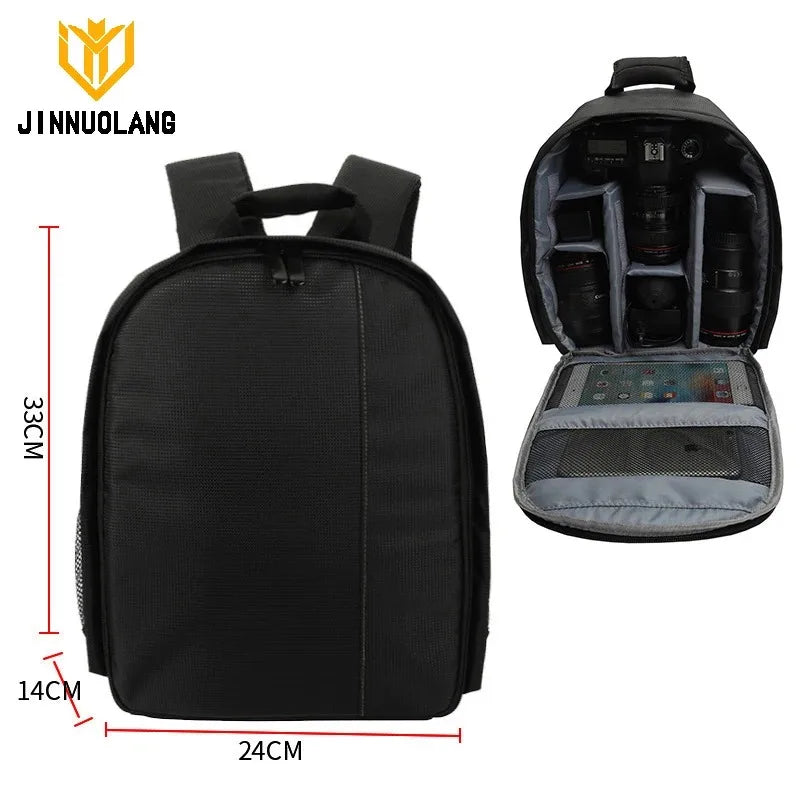 Shoulder Camera Bag Backpack Suitable for Canon, Nikon, Sony Digital Mirrorless Camera Bag, lightweight, Professional, Large Cap