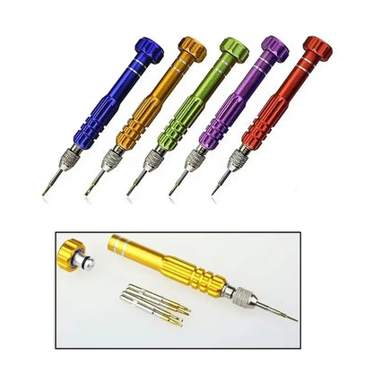 5-In-1 Multifunctional Slot Key Kit, Mobile Phone, Watch And Glasses Disassembly Tool, Laptop Repair Tool