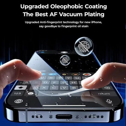 NNBILI 4PCS Privacy Screen Protectors For iPhone 15 13 12 14 16 17 18 Pro Max Mini Anti-spy Tempered Glass For IPhone17Air Glass