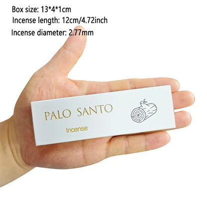 30 Sticks High-Grade Palo Santo Incense White Sage Cedar Coffee Home Fragrance Natural Aromatherapy Suitable for Yoga Meditation