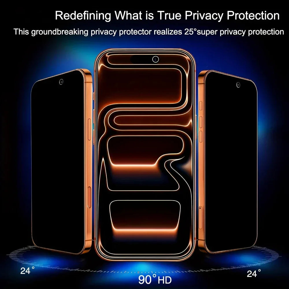 Anti-Spy Privacy Tempered Glass for iPhone