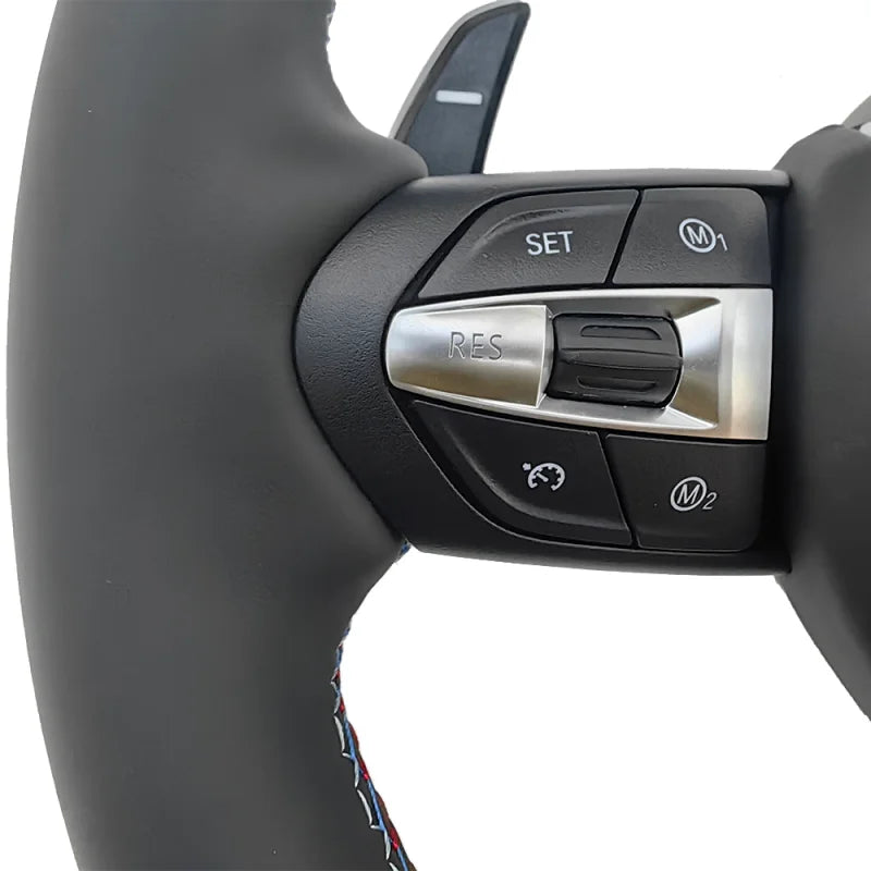 Leather Steering Wheel For BMW F20 F21 F22 F23 F32 F06 F12 F01 F02 F30 F31 F34 F10 F11 F07 1 3 5 7 Series Parts Racing Wheel