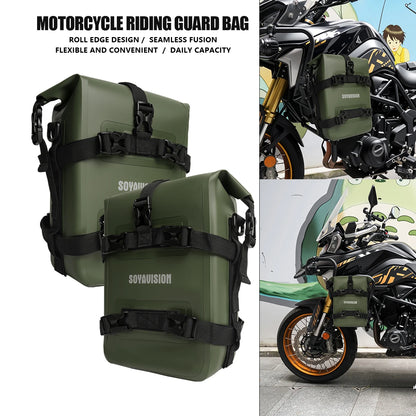 1/2PC Motorcycle Bumper Bag For BMW R1200GS R1250GS ADV For HONDA NC750X CB500X Waterproof Crash Bars Bag Bumper Repair Tool Bag