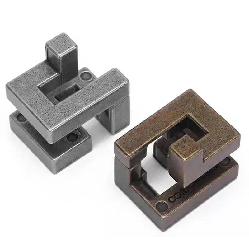 Metal Brain Teaser Puzzle for IQ & Focus Challenge