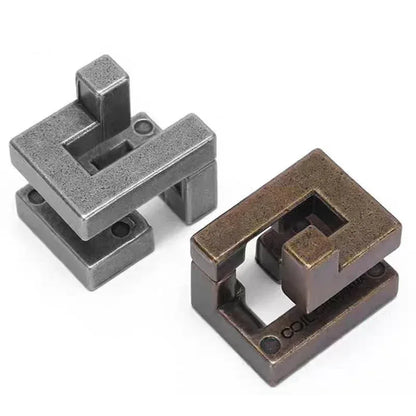 Metal Brain Teaser Puzzle for IQ & Focus Challenge