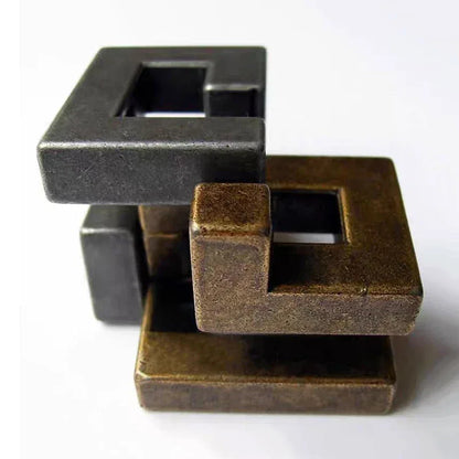 Metal Brain Teaser Puzzle for IQ & Focus Challenge