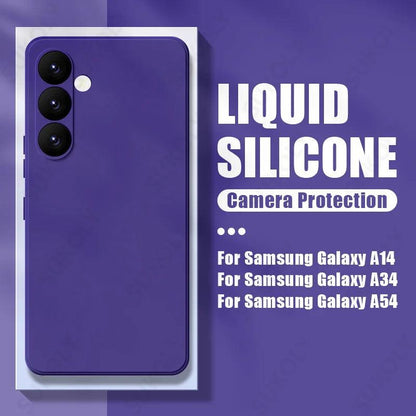 Luxury Liquid Silicone Case for Samsung Galaxy Series