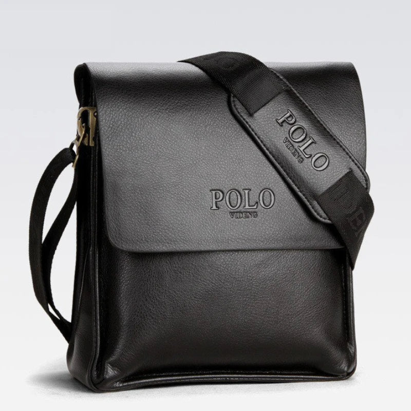 The leisure business single shoulder bag Polo vertical bag man trend inclined shoulder bag