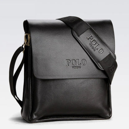 Men's Trendy Inclined Shoulder Bag Leisure Business Single Shoulder Polo Vertical Bag