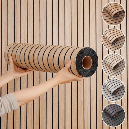 1 Roll Self-Adhesive Wall Panel Sxp Foam Stickers Peel and Stick 3D Wall Sticker Easy to DIY Suitable for Ceiling, Living Room