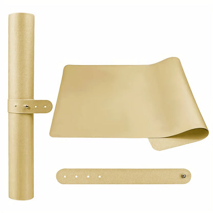 Nail Art Table Mat Foldable Hand Rest Pad For Nail Armrest Cushion Waterproof Scratch Dirt Resistant Leather Studio Desk Mat