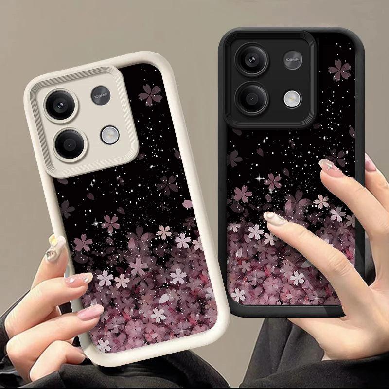 Cherry Blossom Soft TPU Case for Xiaomi Redmi & Poco Series