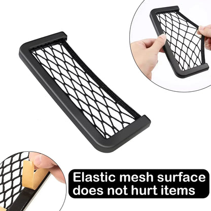 Cargo Mesh Nets Elastic Cargo Storage Shelf Car Mesh Pocket Cargo Tissue Purse Holder for Caravan Motorhome Boat Camping Vehicle - Urbizia